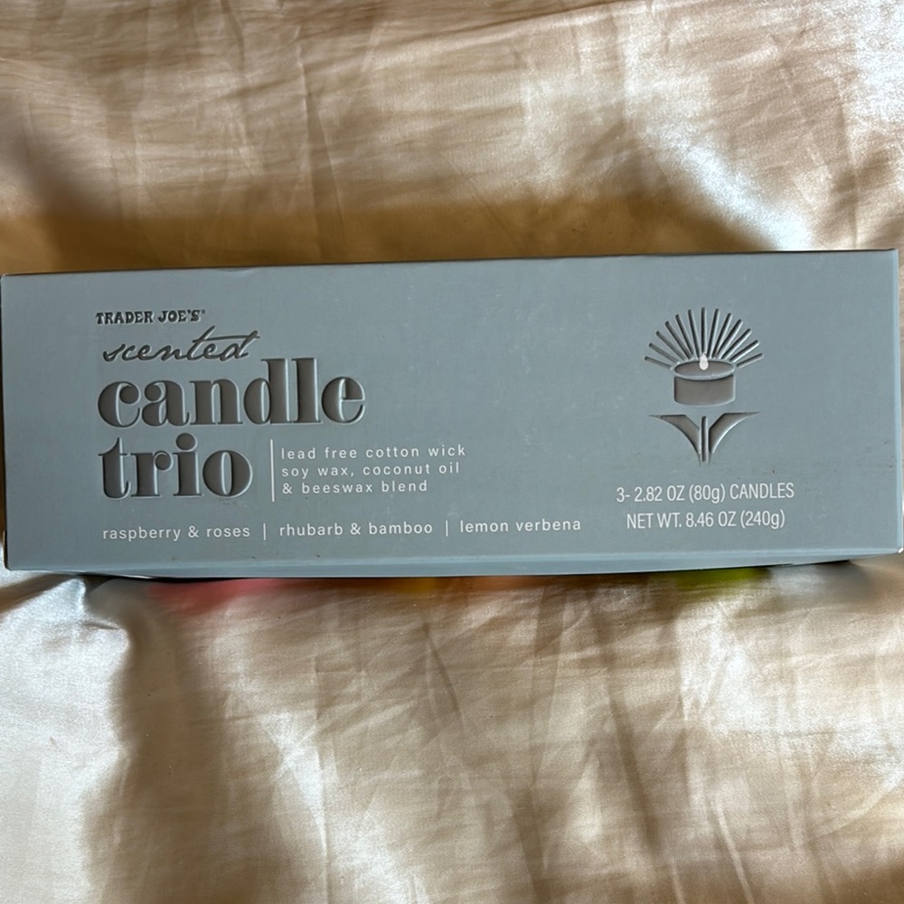 Trader Joe's Scented Candle Trio